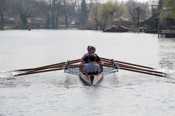 Anrudern beim Rathenower Ruder-Club Wiking