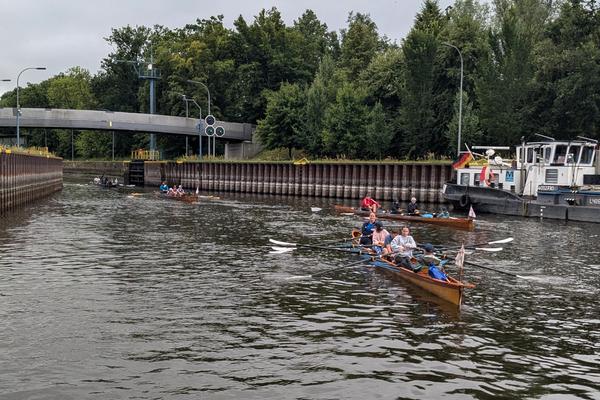 Bei Wind und Wetter von Havelberg nach Rathenow