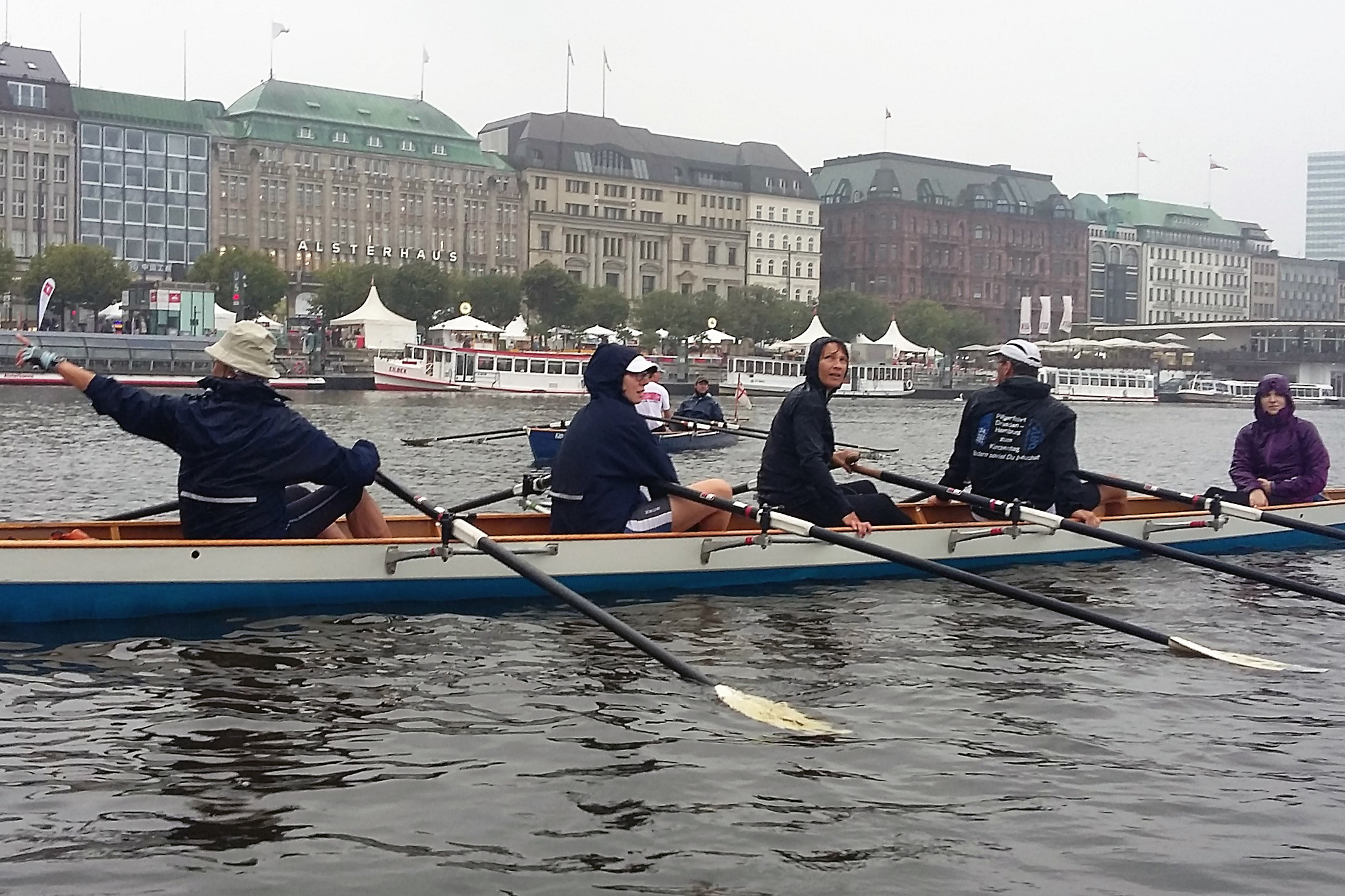 Stadtführung auf der Binnenalster