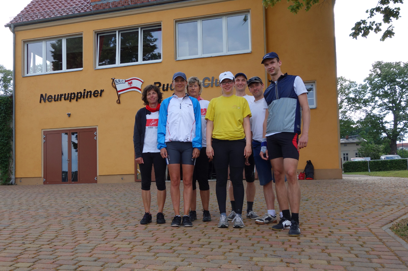 Die buntgemischte Truppe aus drei Vereinen